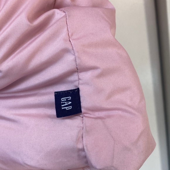 GAP Light Pink Kids cold control max Puffer Jacket coat - Picture 4 of 7